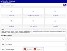 Tablet Screenshot of hunedrangwala.com